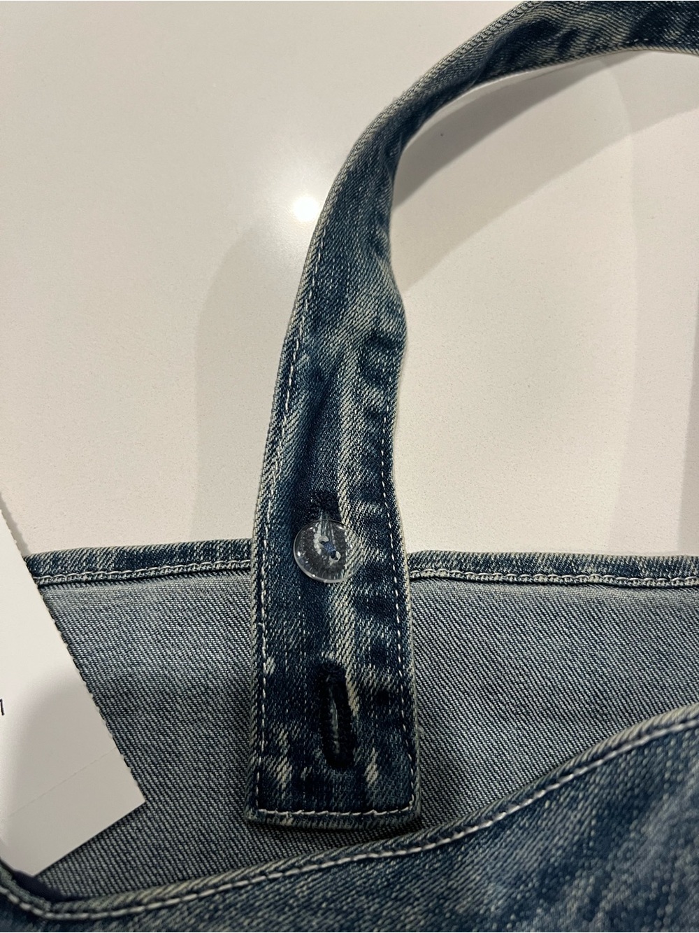 True Religion Denim Bralette in Medium Blue (Item #150) - Picture 9 of 12
